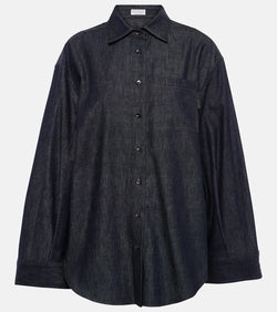 Brunello Cucinelli Denim overshirt | LYBSTORE