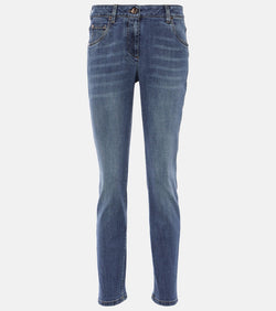 Brunello Cucinelli Mid-rise skinny jeans