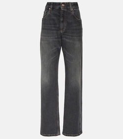 Brunello Cucinelli Mid-rise straight jeans