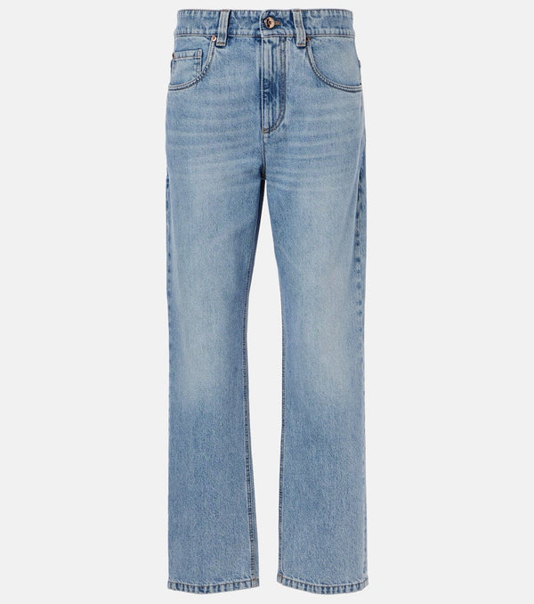 Brunello Cucinelli Mid-rise straight jeans | LYBSTORE