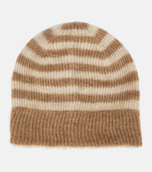 Brunello Cucinelli Mohair-blend beanie | LYBSTORE