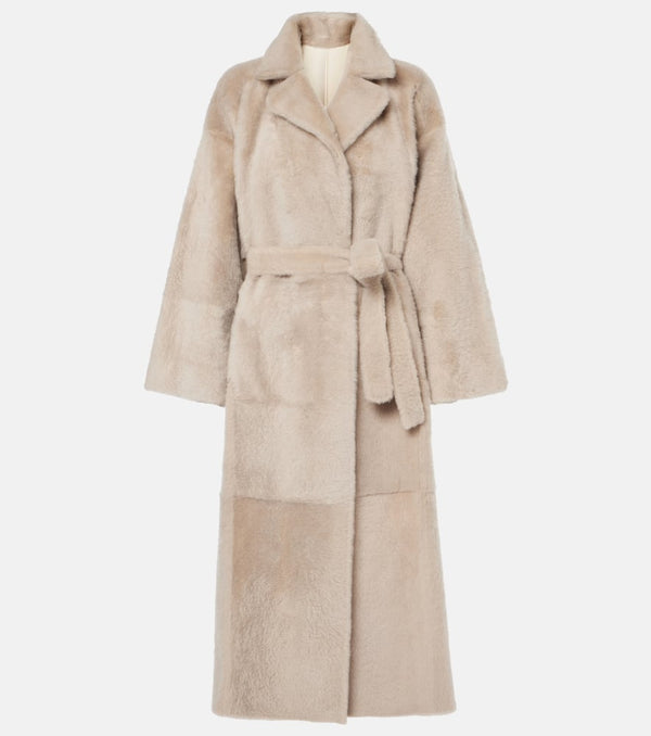 Brunello Cucinelli Reversible shearling and leather coat