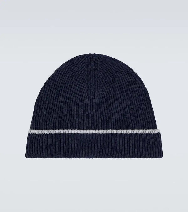 Brunello Cucinelli Ribbed cotton beanie