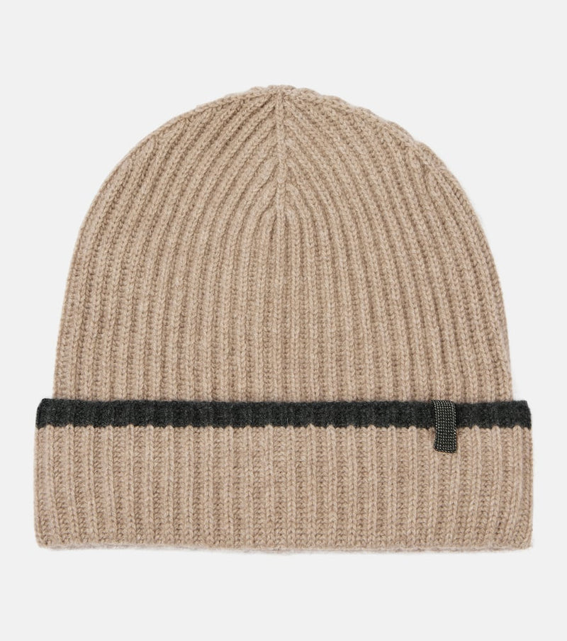 Brunello Cucinelli Ribbed-knit cashmere beanie