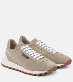 Brunello Cucinelli Runner suede sneakers | LYBSTORE