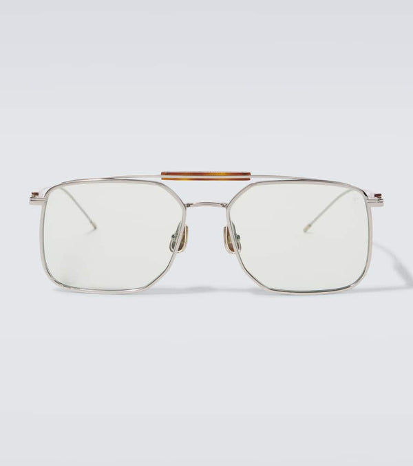 Brunello Cucinelli Sartorial Sunset aviator sunglasses