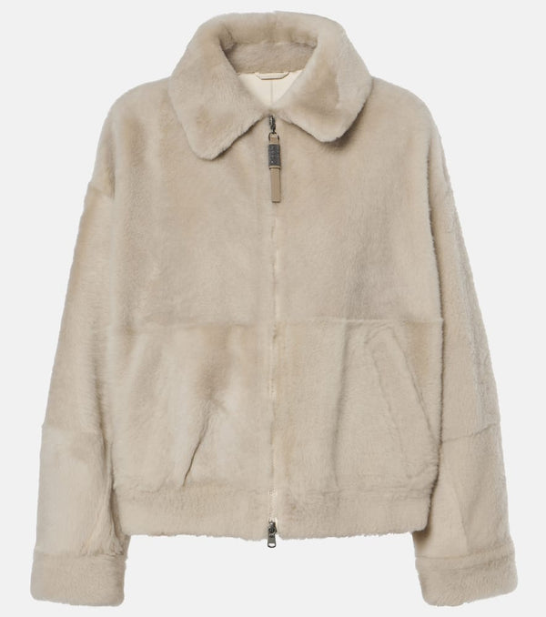 Brunello Cucinelli Shearling jacket | LYBSTORE