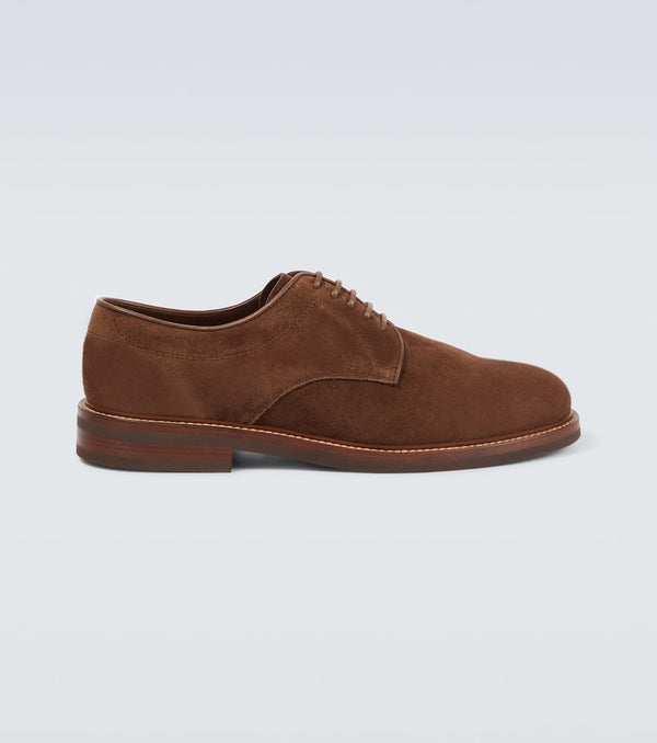 Brunello Cucinelli Suede Derby shoes