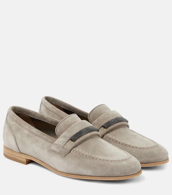 Brunello Cucinelli Suede loafers | LYBSTORE