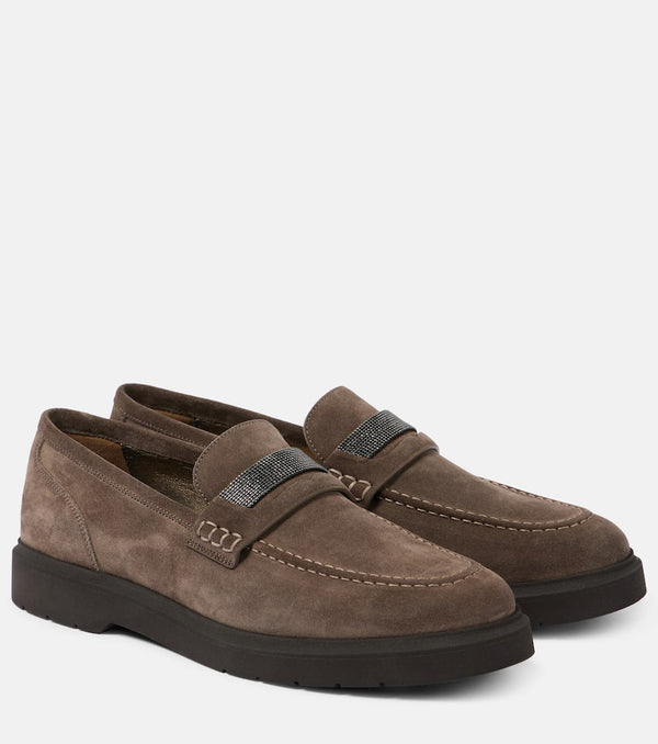 Brunello Cucinelli Suede loafers