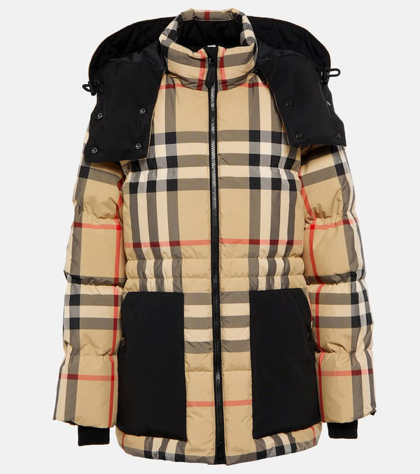 Burberry Archive Check puffer jacket