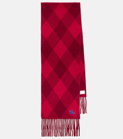 Burberry Argyle wool scarf