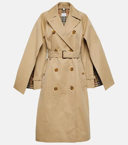 Burberry Belted cotton trench coat | LYBSTORE