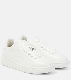 Burberry Box leather sneakers