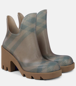 Burberry Burberry Check ankle boots