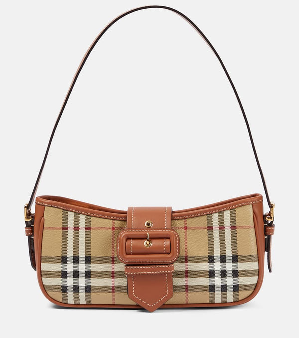 Burberry Burberry Check canvas shoulder bag