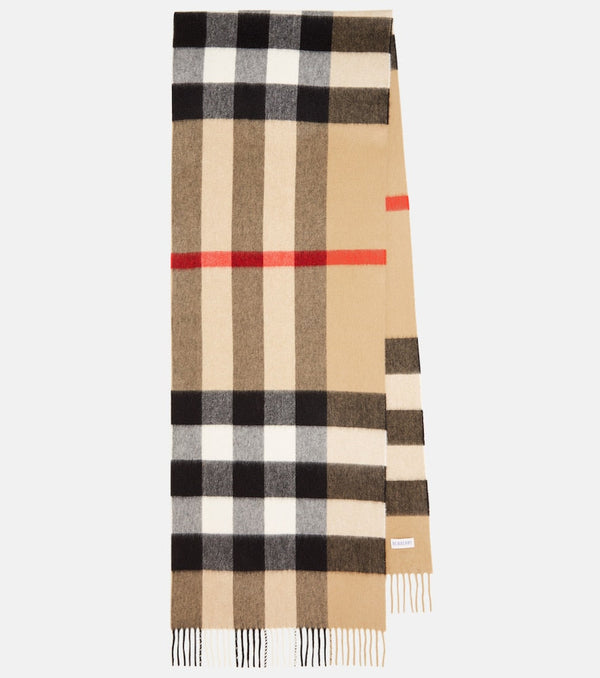 Burberry Burberry Check cashmere scarf | LYBSTORE