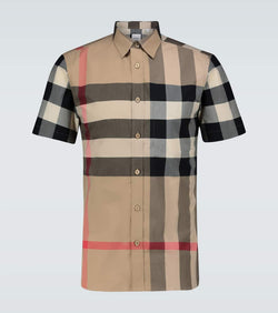 Burberry Burberry Check cotton poplin shirt