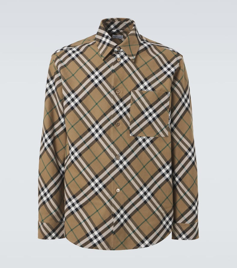 Burberry Burberry Check cotton shirt