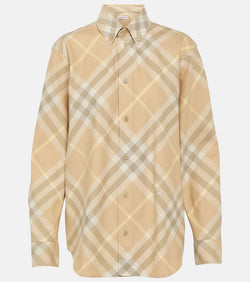 Burberry Burberry Check cotton twill shirt