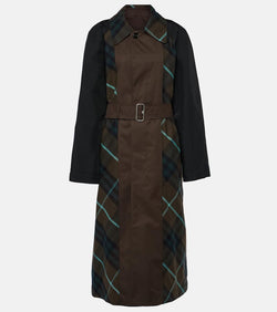 Burberry Burberry Check reversible trench coat