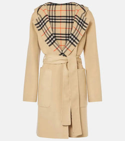 Burberry Burberry Check reversible wool coat