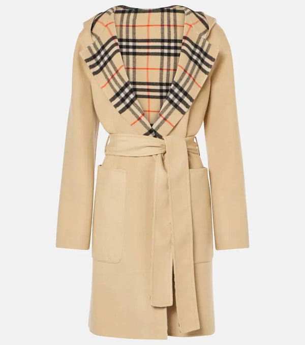 Burberry Burberry Check reversible wool coat