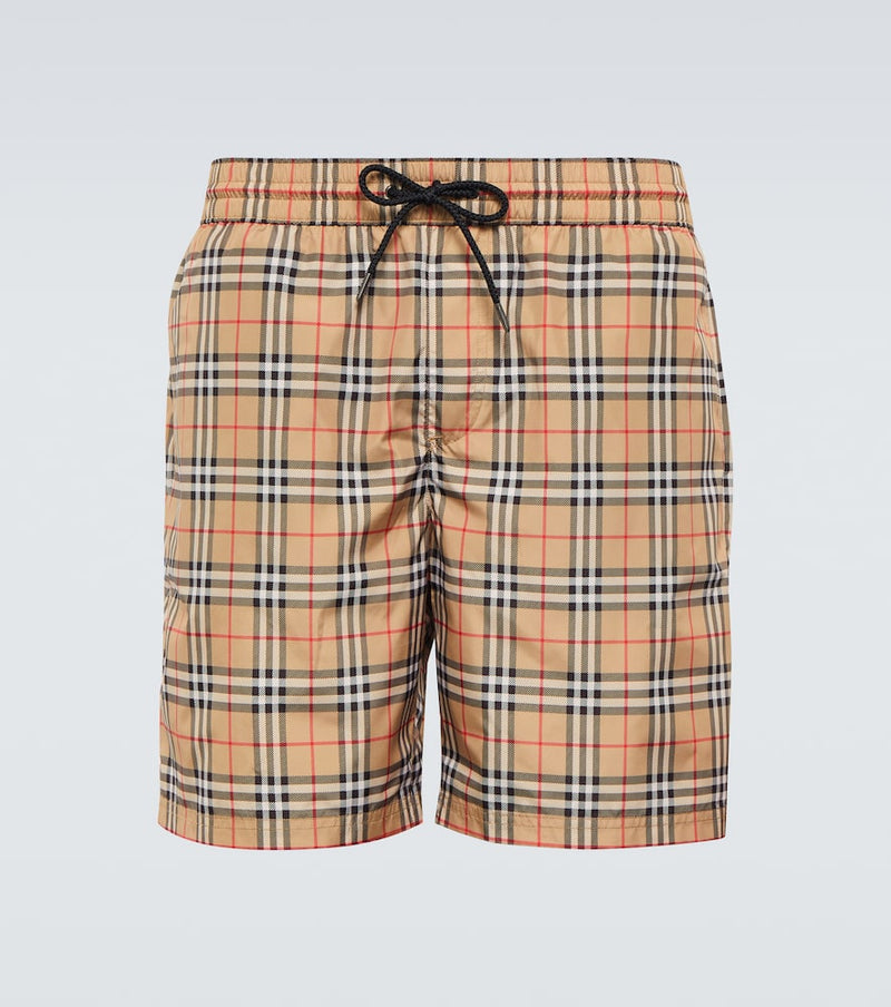 Burberry Burberry Check swim trunks