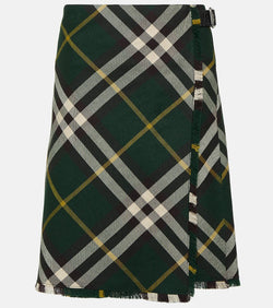 Burberry Burberry Check wool kilt