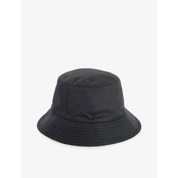 Burberry Check-pattern cotton-blend bucket hat | LYBSTORE