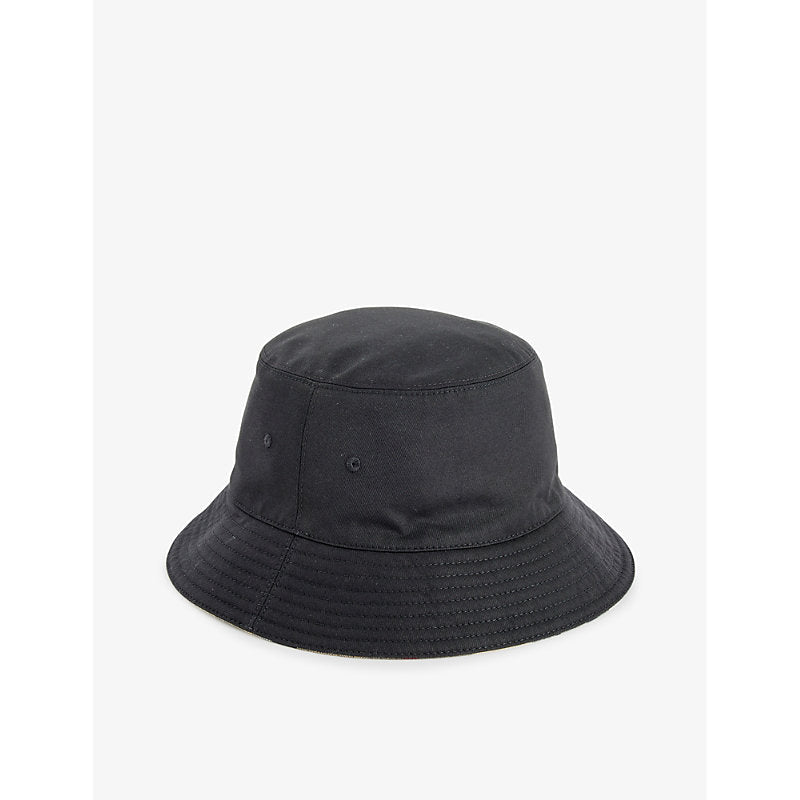 Womens Burberry Check-pattern cotton-blend bucket hat