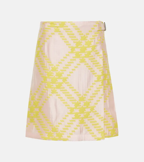 Burberry Checked miniskirt | LYBSTORE