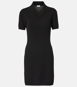 Burberry Cotton-blend polo dress