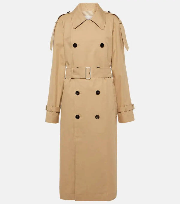 Burberry Cotton gabardine trench coat | LYBSTORE