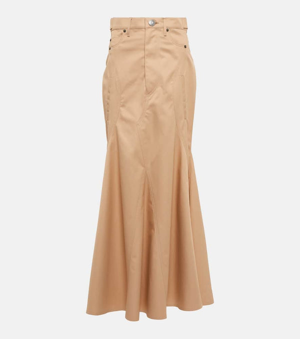 Burberry Cotton midi skirt