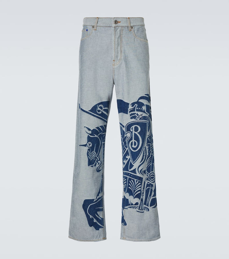 Burberry EKD wide-leg jeans