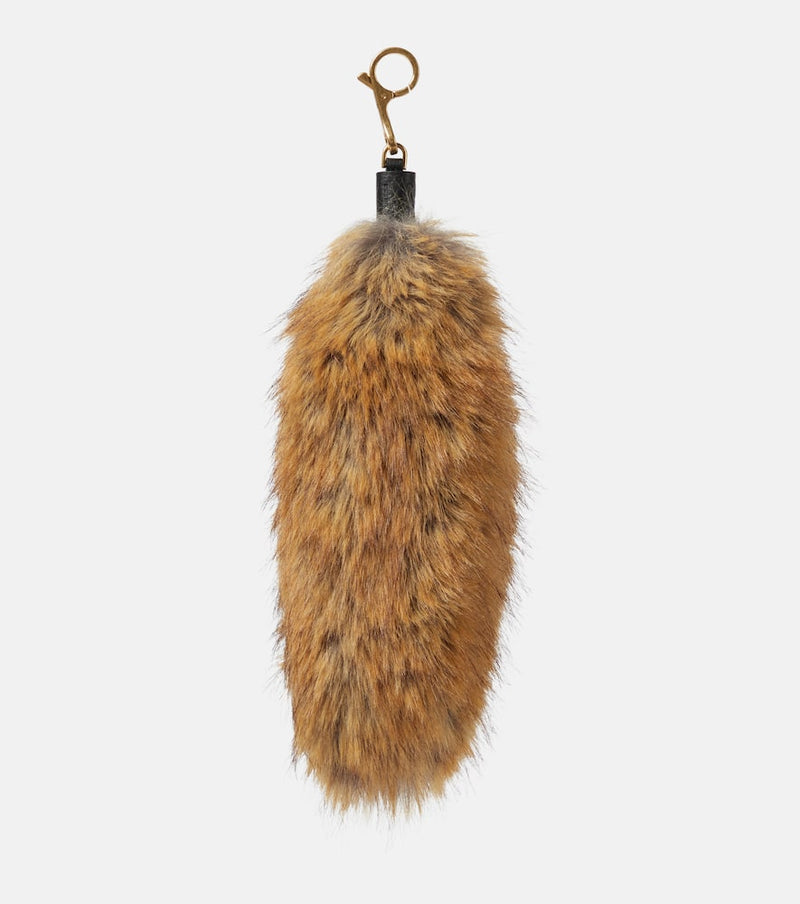 Burberry Faux-fur bag charm