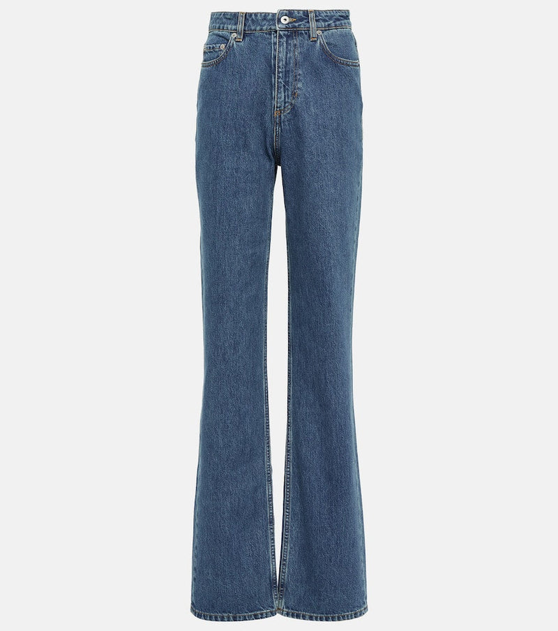 Burberry High-rise straight-leg jeans