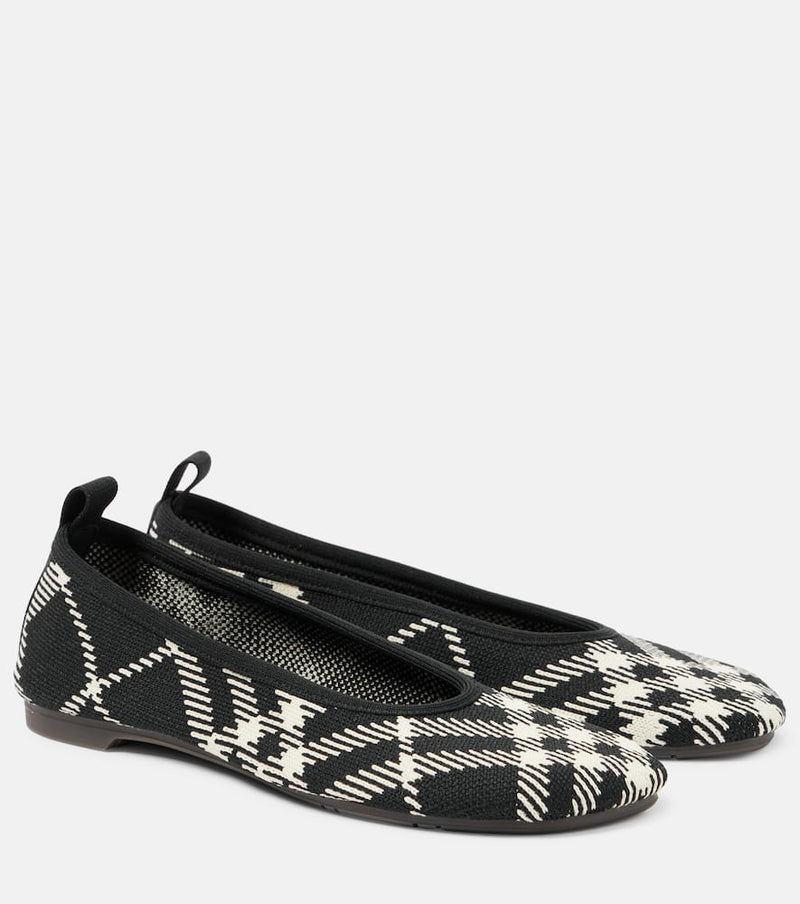 Burberry Leather ballet flats