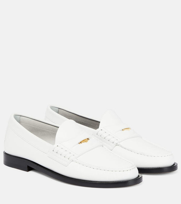 Burberry Leather penny loafers