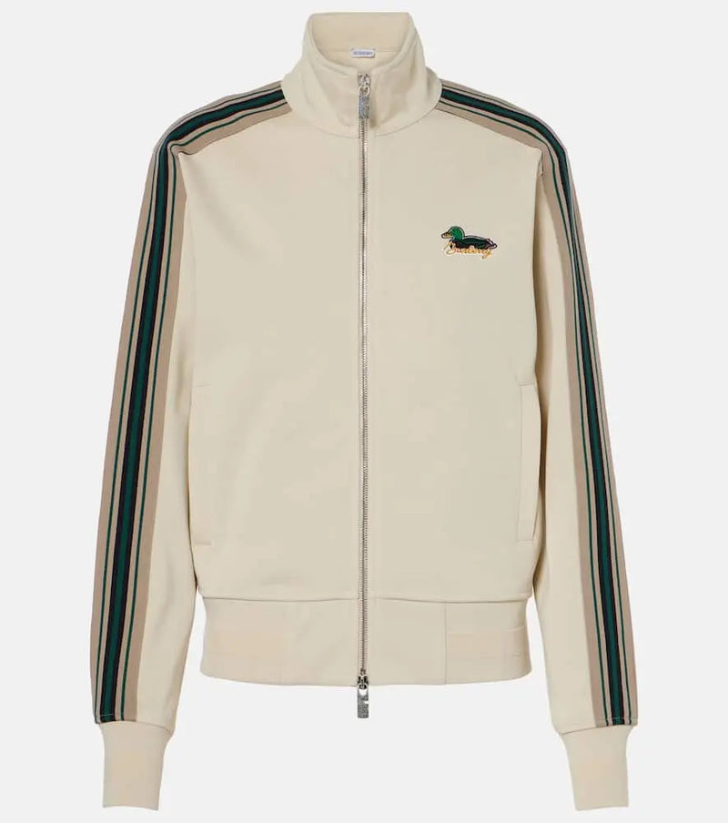 Burberry Logo jersey track jacket