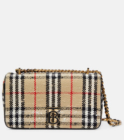 Burberry Lola Small checked crossbody bag