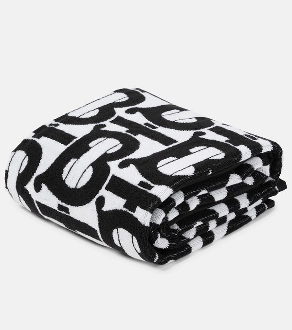 Burberry Monogram cotton jacquard towel