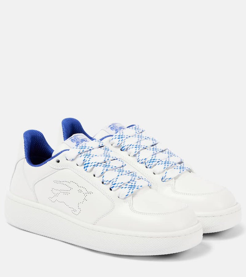 Burberry New Box leather sneakers