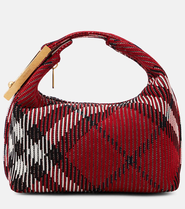 Burberry Peg Small jacquard duffel bag