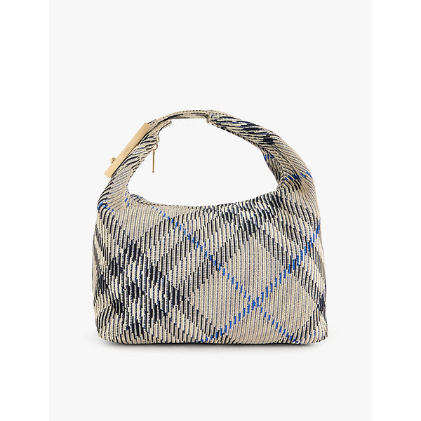 Burberry Peg knitted top-handle bag | LYBSTORE