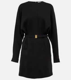 Burberry Silk cady minidress