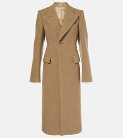 Burberry Single-breasted wool coat