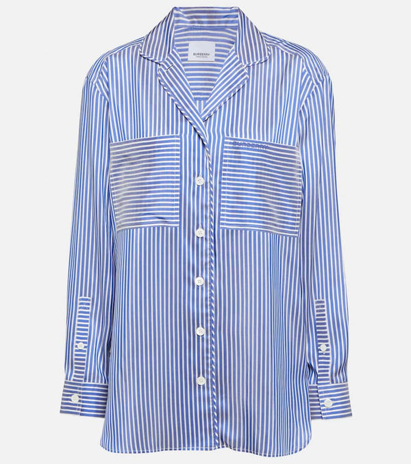 Burberry Striped silk shirt