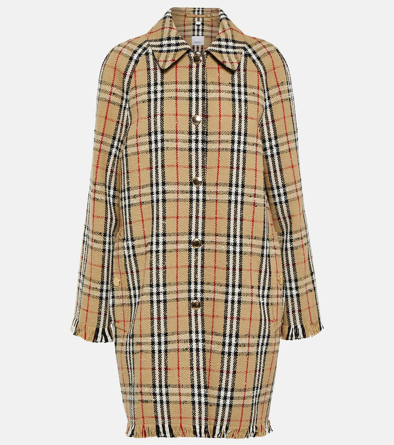 Burberry Vintage Check Camden car coat